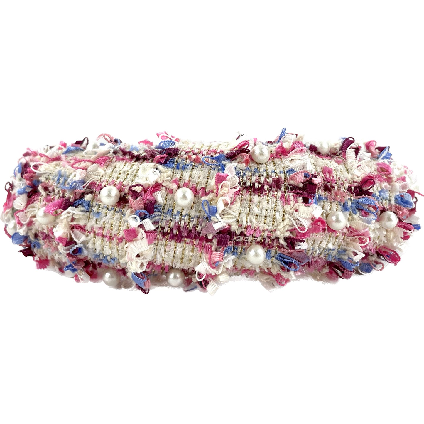 PEARL DECOR TWEED HEADBAND HB1012-33 (12PC)