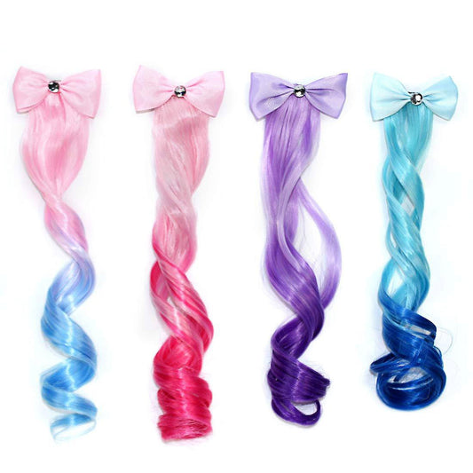 OMBRE WIG RIBBON HAIR DECORATION 21015-24 (12PC)