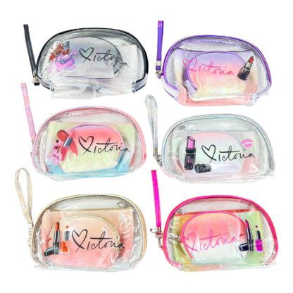 CLEAR LIPSTICK POUCH SET 4226-10 (12PC)