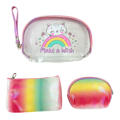 CLEAR CAT POUCH SET 4226-7 (12PC)