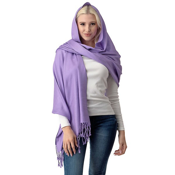 PLAIN PASHMINA 1028-A 12pc