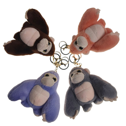 CUTE GORILLA PLUSH KEY CHAIN KC31123-1 (12PC)