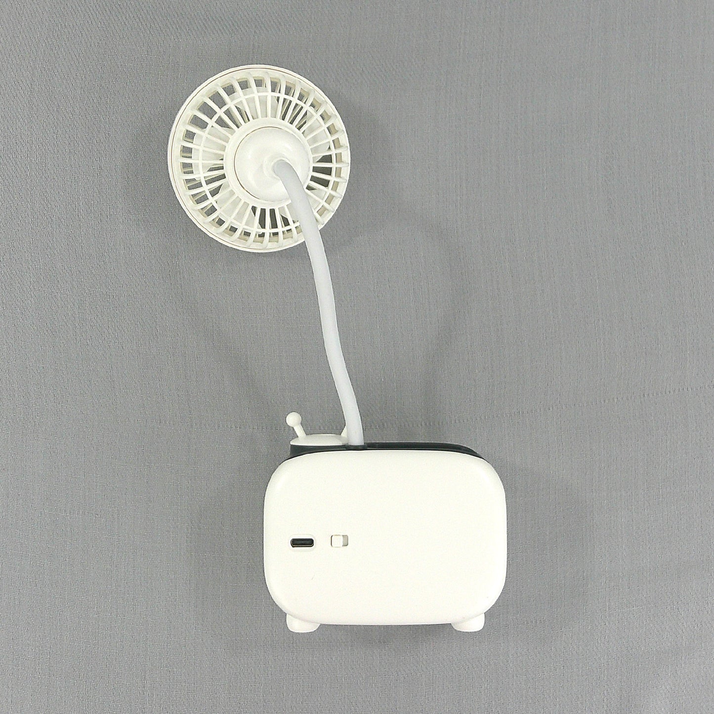 CUTE ANIMAL CARTOON STAND MINI FAN WITH PENCIL SHARPENER 352A (4PC)