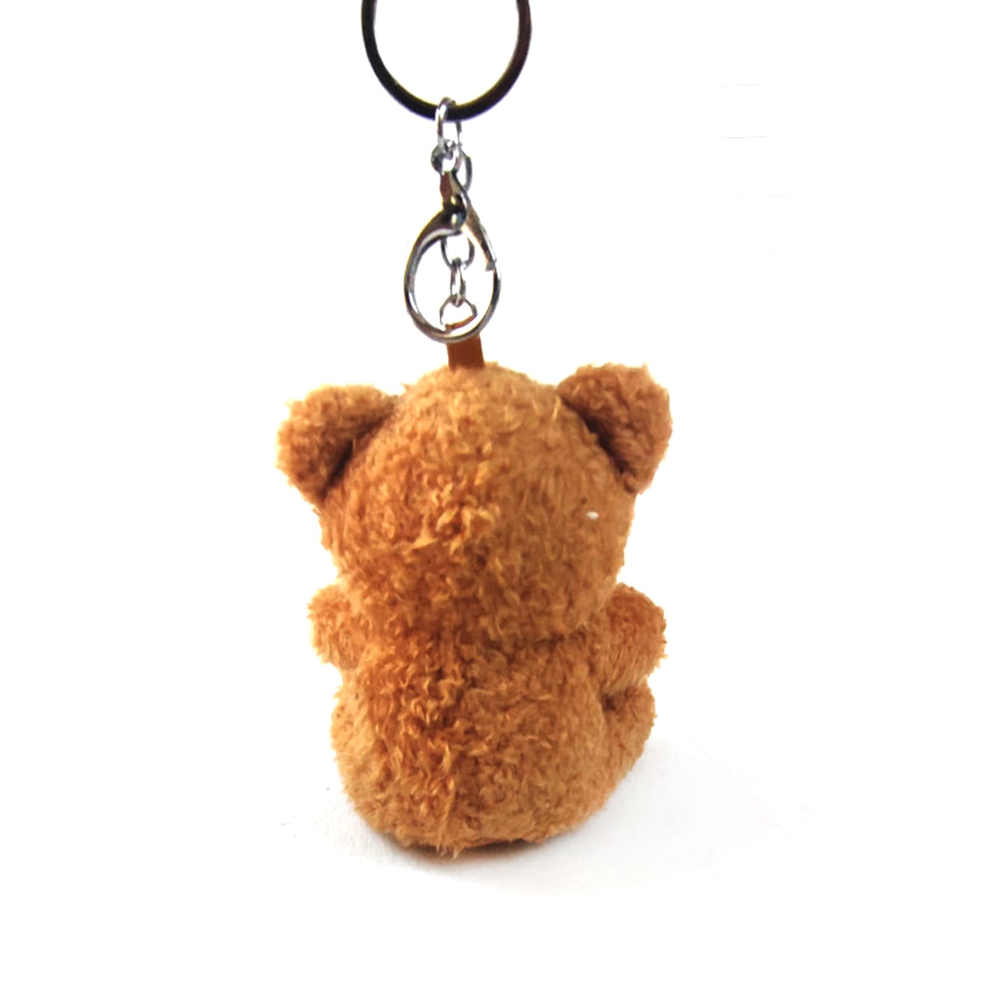 RHINESTONE BEAR PLUSH KEY CHAIN KC1026-8 (12PC)