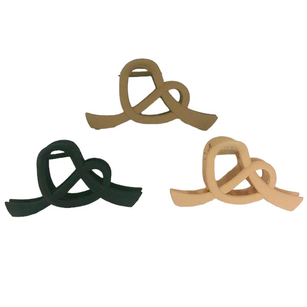 4.75 INCHES PRETZEL CLAW CLIP HC4305-1 (12PC)