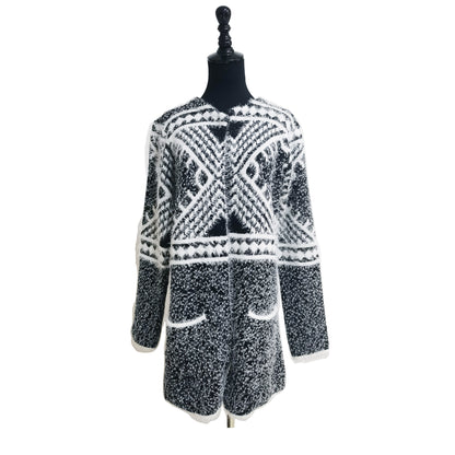 PATTERN POCKET CARDIGAN SH524-9(3PC)