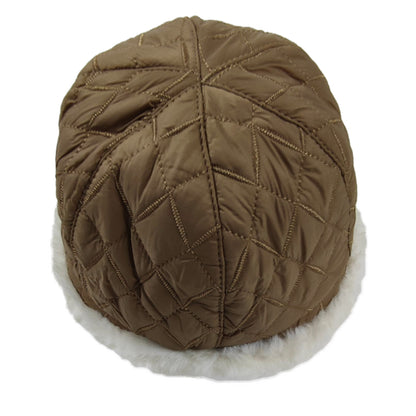 WOMEN'S FUR QUILTED BUCKET HAT HT3104-6 (12PC)