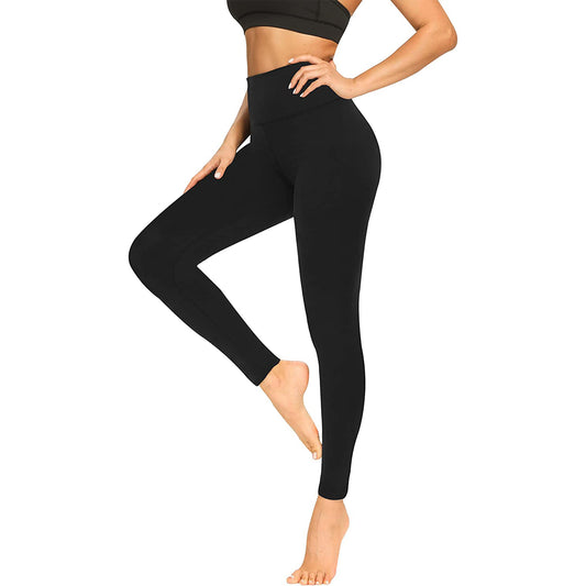 5 INCHES BAND TUMMY CONTROL SOFT LEGGINGS LGR5 80501 (6PC)