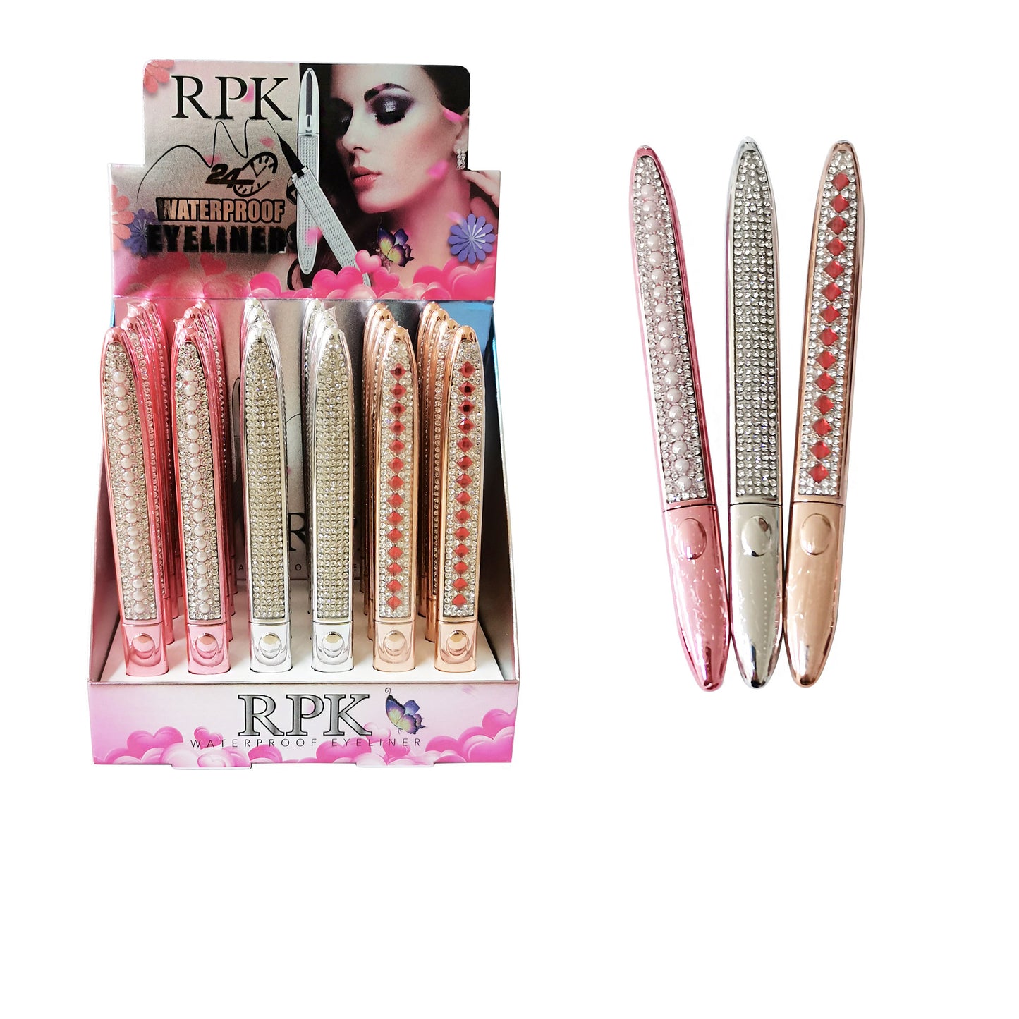 RPK WATERPROOF EYELINER 8044 (24PC)