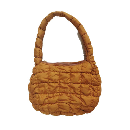 PUFFER QUILTED TOTE SHOULDER BAG SMALL BG0372 (1PC)