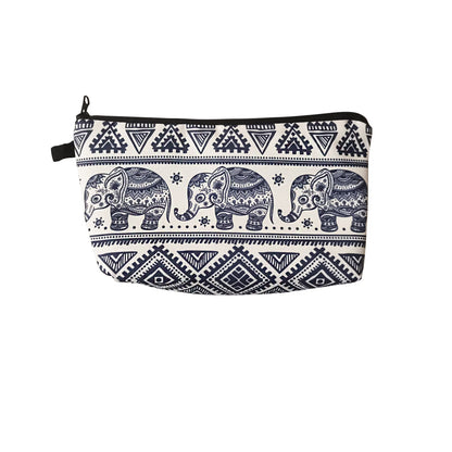 ELEPHANT PRINTING MAKEUP POUCH 3111-46 (12PC)