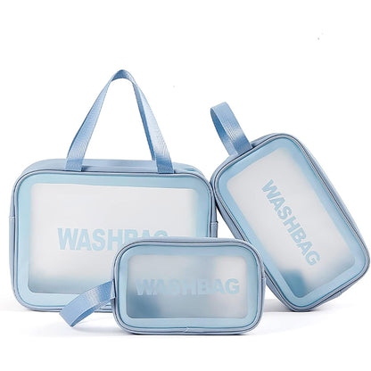 WATERPROOF PORTABLE COSMETIC BAG 3PC SET 4224-4 (6PC)