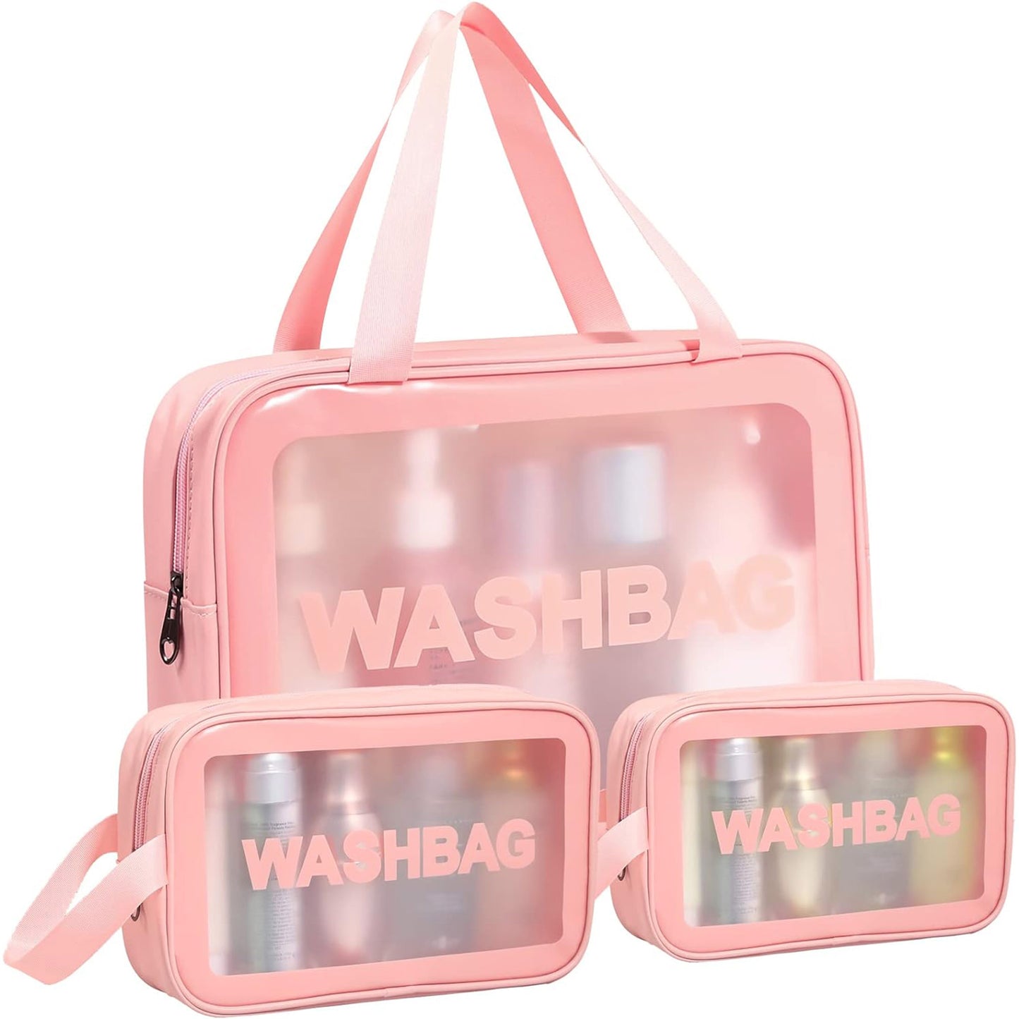 WATERPROOF PORTABLE COSMETIC BAG 3PC SET 4224-4 (6PC)