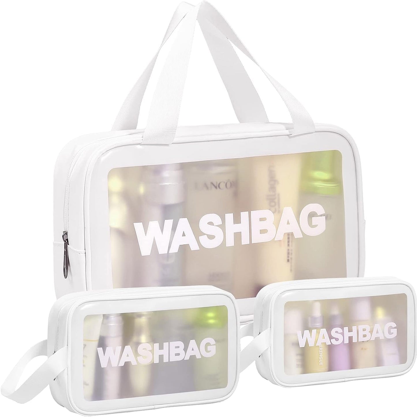 WATERPROOF PORTABLE COSMETIC BAG 3PC SET 4224-4 (6PC)