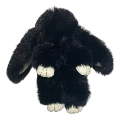 SMALL RABBIT POM POM KEY CHAIN KC0225-5 (12PC)