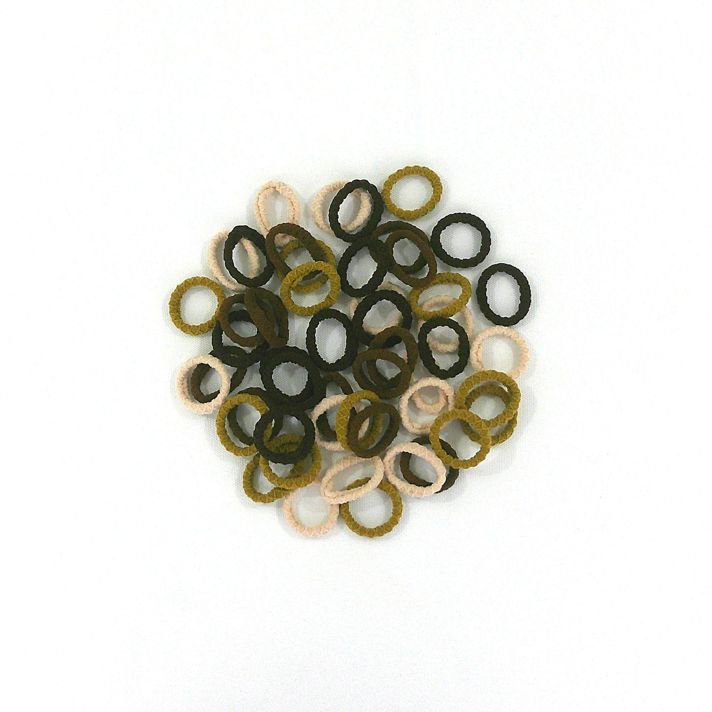 ELASTIC MINI HAIR TIE 50PCS IN PER BOTTLE RB4228-4 (12PC)