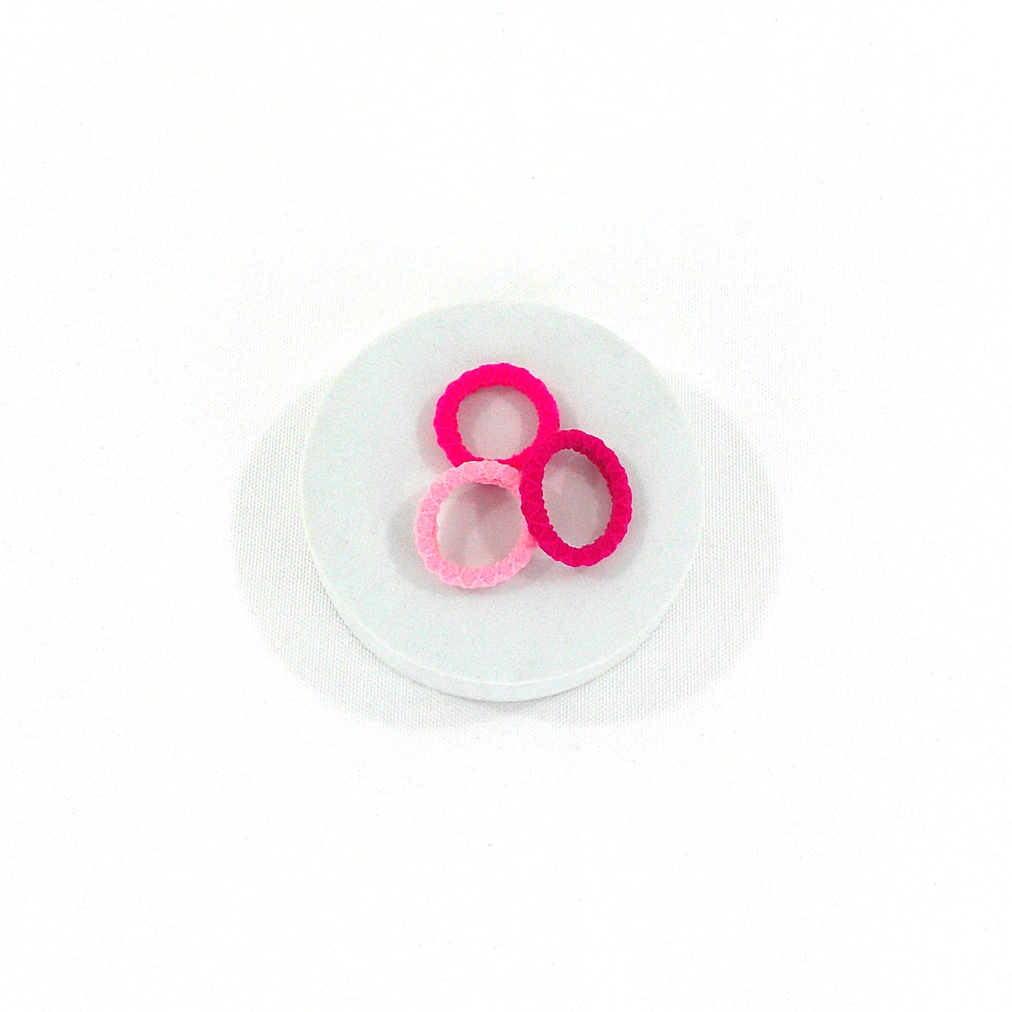 ELASTIC MINI HAIR TIE 50PCS IN PER BOTTLE RB4228-4 (12PC)