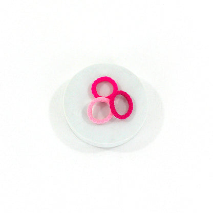 ELASTIC MINI HAIR TIE 50PCS IN PER BOTTLE RB4228-4 (12PC)