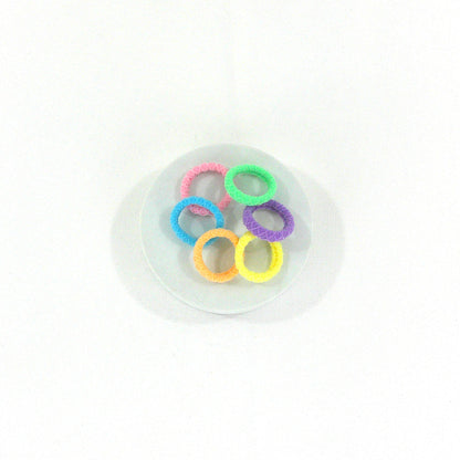 ELASTIC MINI HAIR TIE 50PCS IN PER BOTTLE RB4228-4 (12PC)