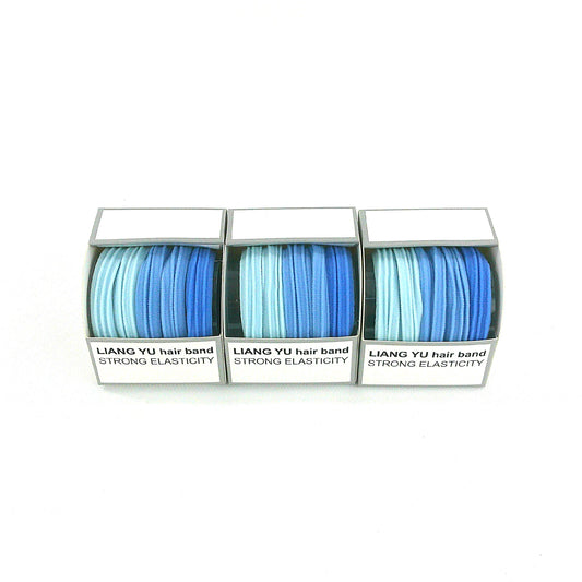 ELASTIC COLOR HAIR TIE 5PCS IN PER CASE RB4228-5 (12PC)