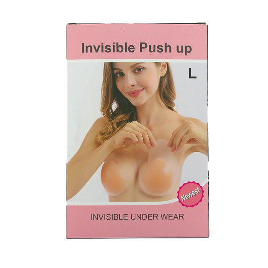 INVISIBLE PUSH UP SILICON BRA129L (12PC)