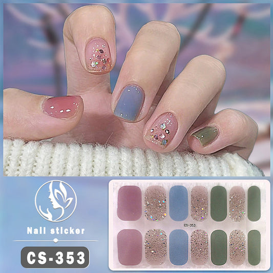 GEL NAIL STICKER CS353 (12PC)