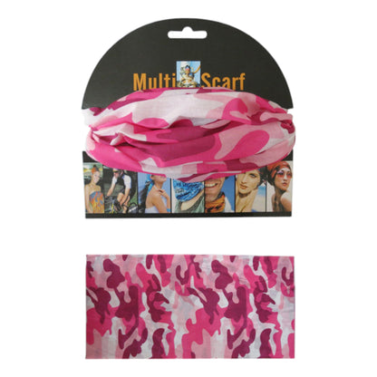 CAMO PATTERN GAITER SCARVES 001 (12PC)