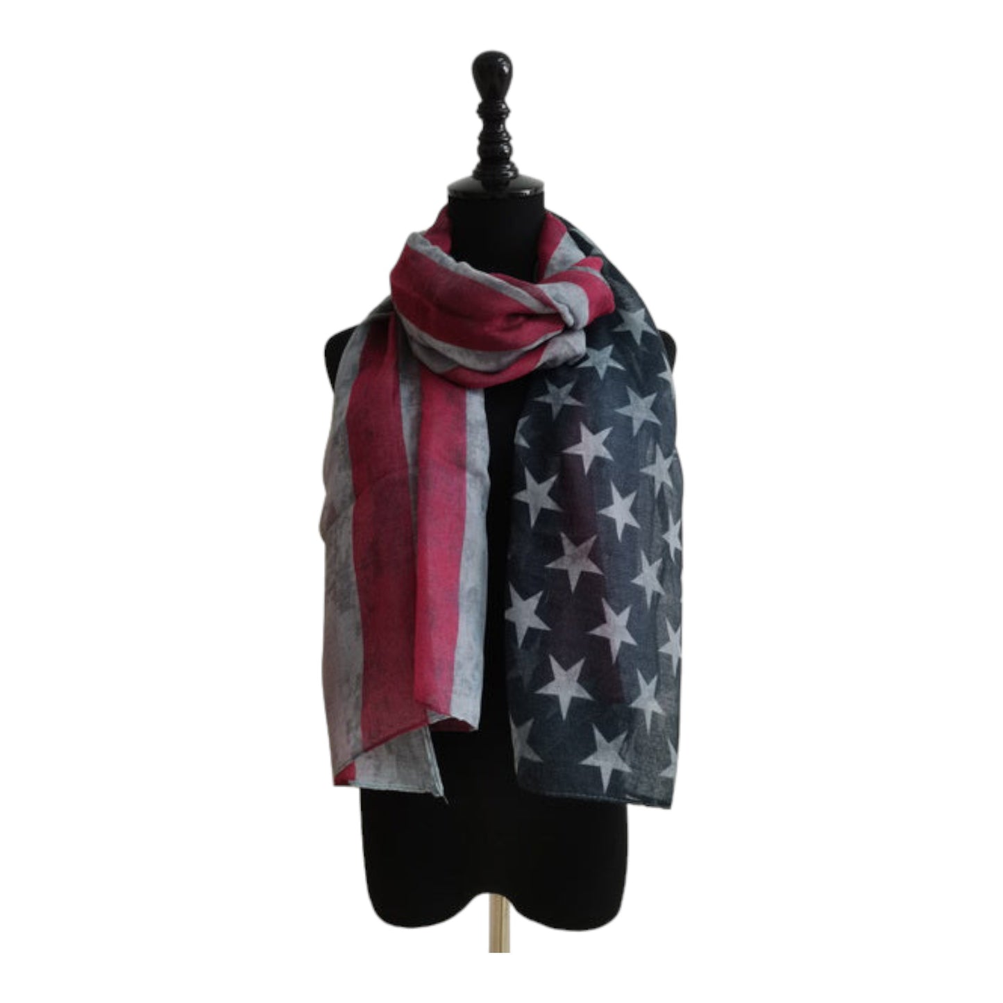 USA FLAG SCARF 724-5A