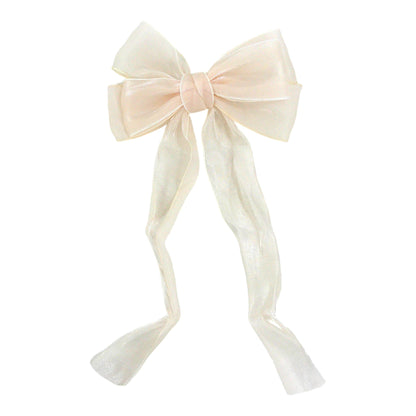 SHEER BOW CLIP HRB4846-2 (10PC)