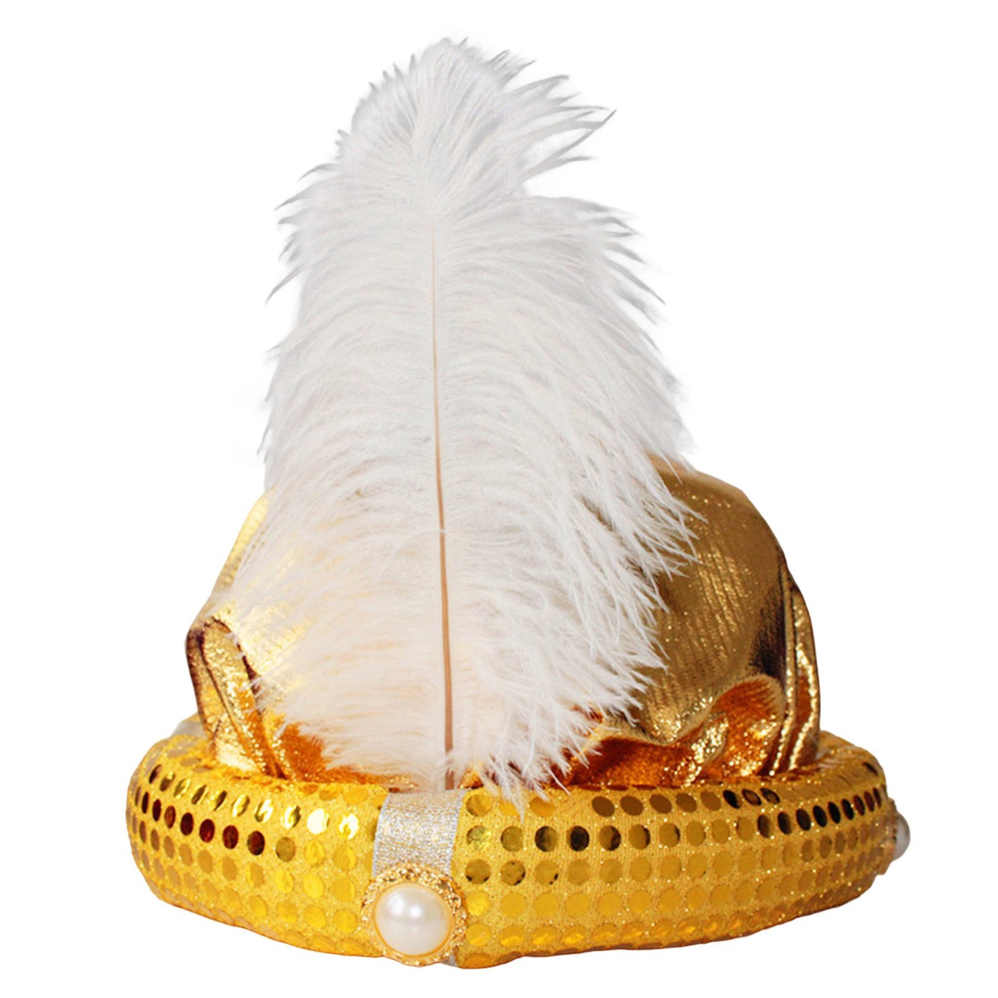 ALADDIN FEATHER COSTUME PARTY HAT SS3318-5 (12PC)