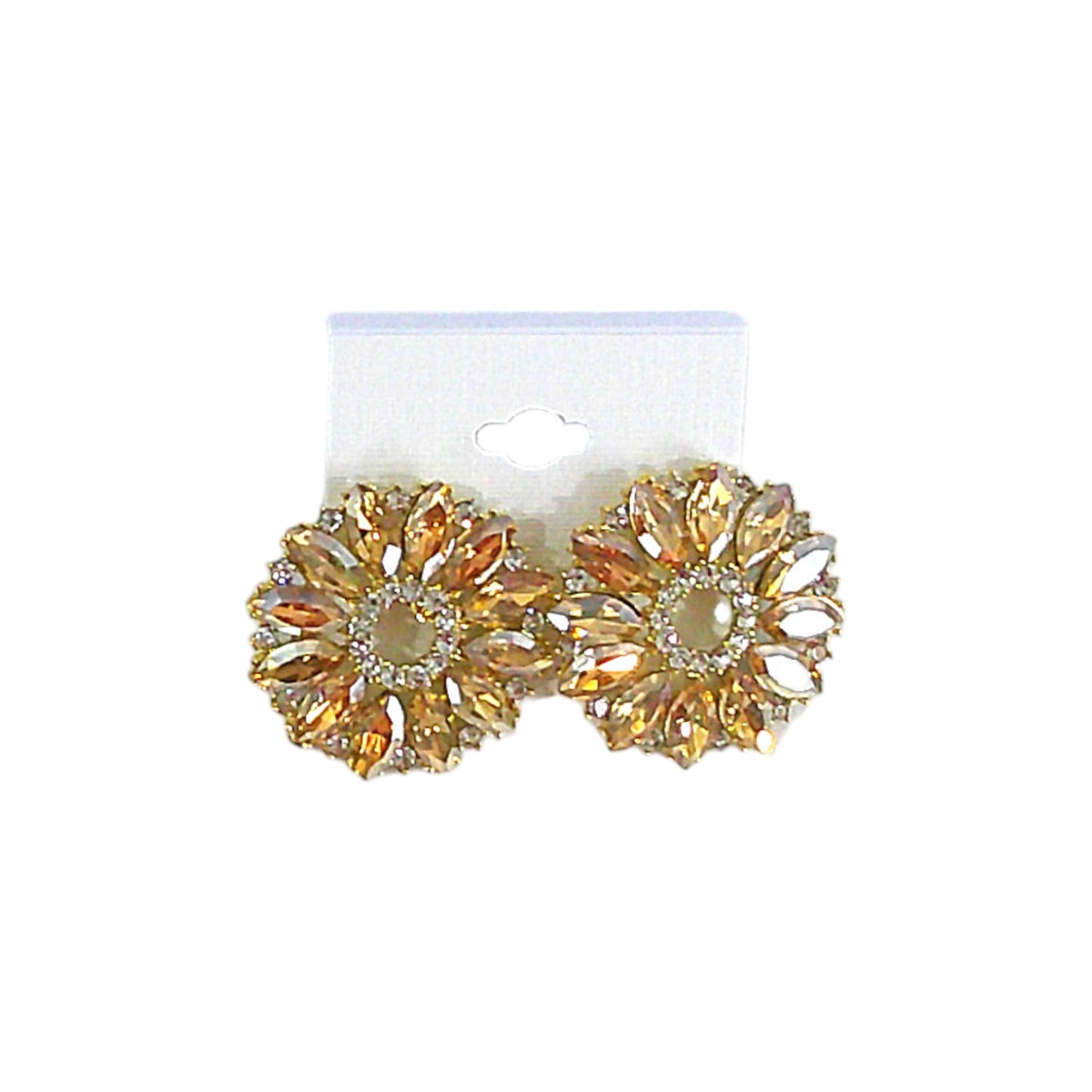 MARQUISE CRYSTAL BRIDAL EARRING 4312-4 (12PC)