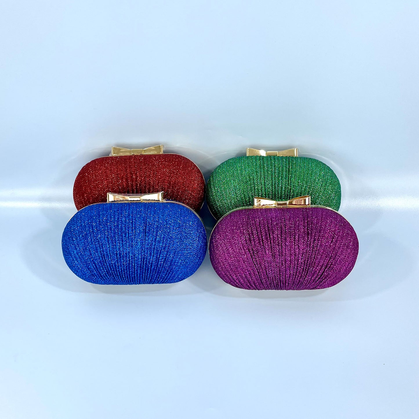 PLEATED ACCENT EVENING BAG 7254 (1PC)