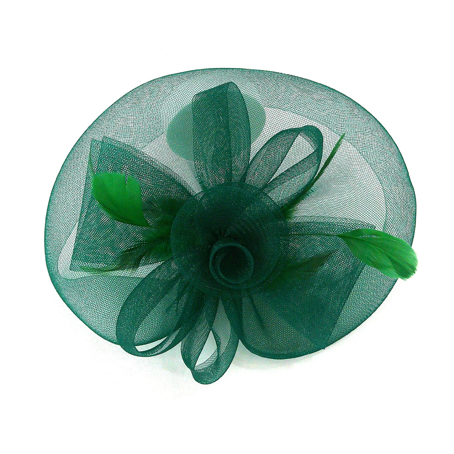 KENTUCKY DERBY & TEA PARTY FLOWER FEATHER HAT FF805 (6PC)