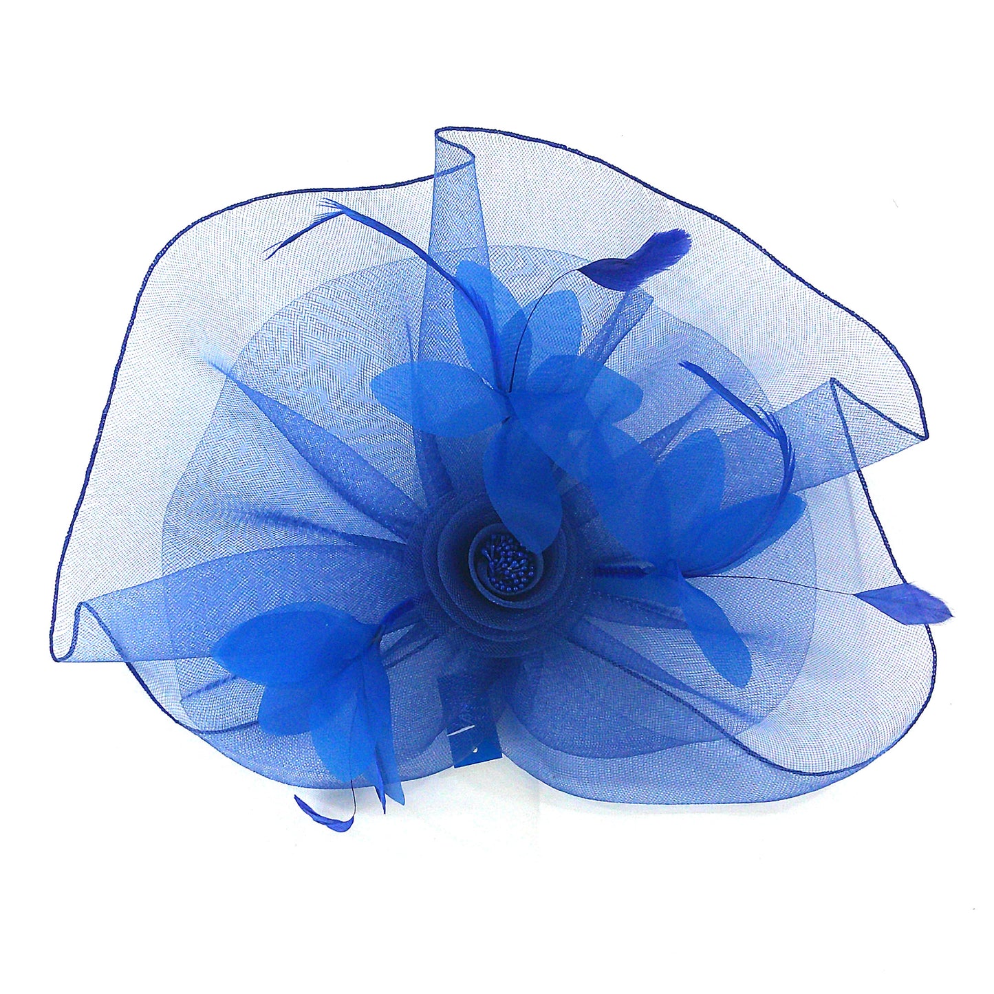 KENTUCKY DERBY & TEA PARTY FLOWER FEATHER HAT FF912 (4PC)