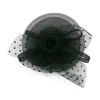 KENTUCKY DERBY & TEA PARTY FLOWER HAT FF914 (6PC)