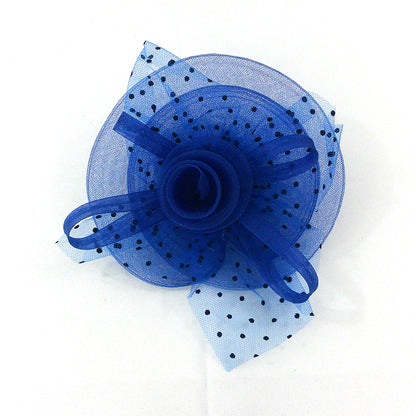 KENTUCKY DERBY & TEA PARTY FLOWER HAT FF914 (6PC)