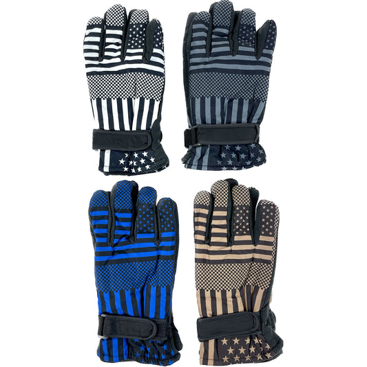 MEN'S AMERICAN FALG GLOVES GL73 (12PAIR)