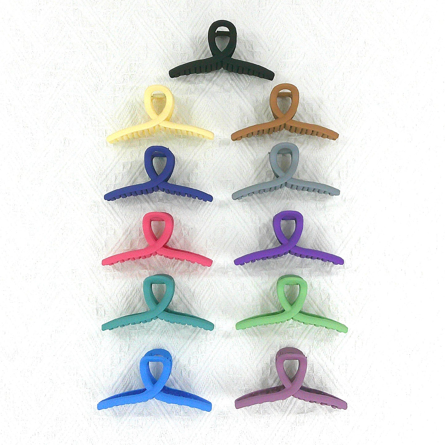 5 INCHES JUMBO CURVE CLAW CLIP HC4302-1 (12PC)