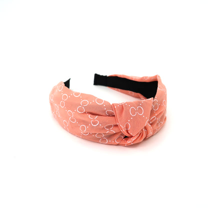 SIMPLE PATTERN PASTEL COLOR HEADBAND HB1121-7 (12PC)