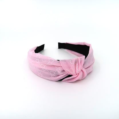 SIMPLE PATTERN PASTEL COLOR HEADBAND HB1121-7 (12PC)