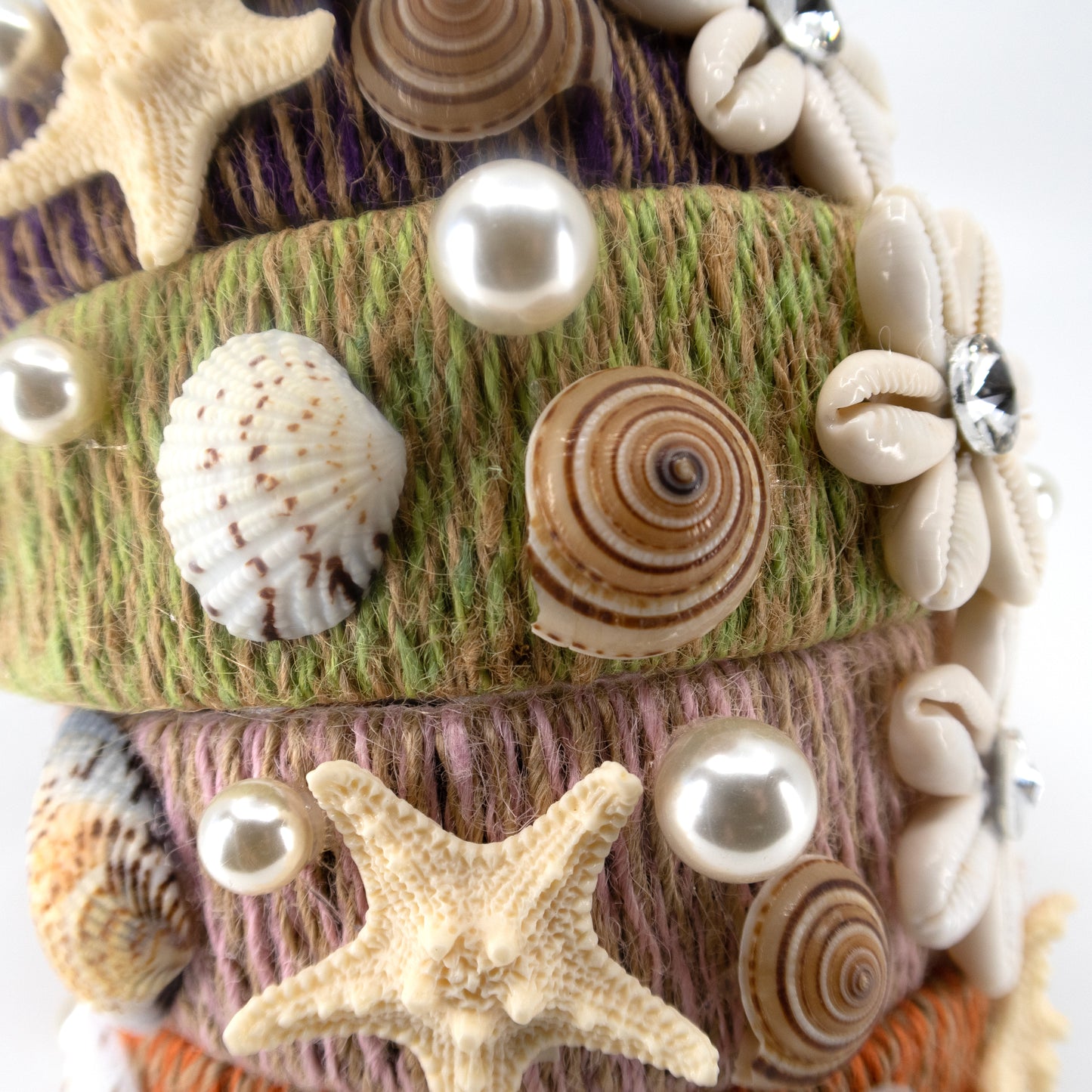 BOHO STARFISH N SHELL DECOR HEADBAND HB1012-23 (12PC)