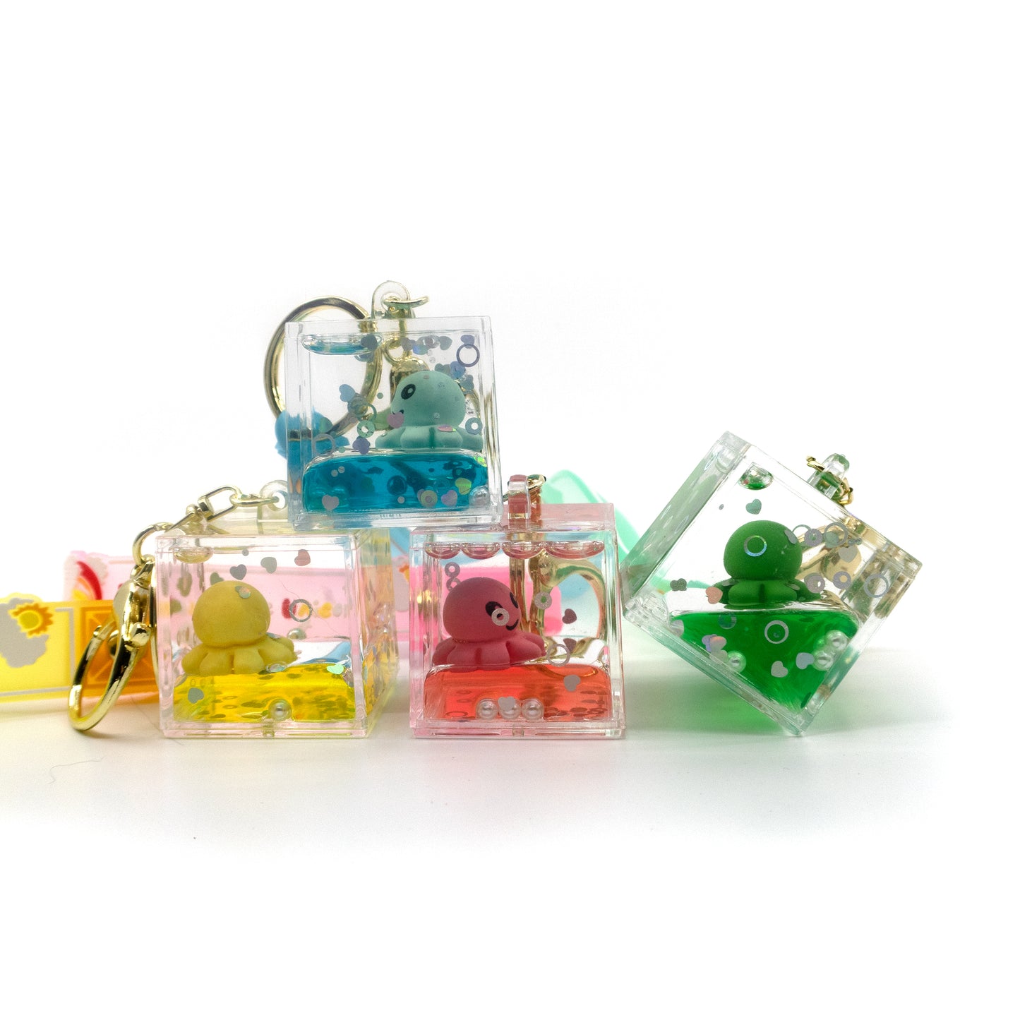 OCTOPUS LIQUID KEY CHAIN KC2830-31 (12PC)