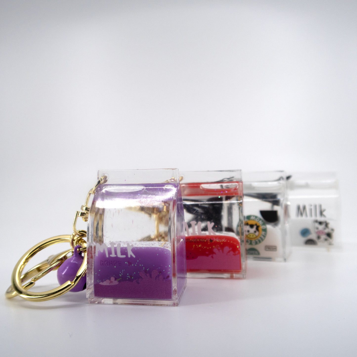 MILK LIQUID KEY CHAIN KC2830-24 (12PC)