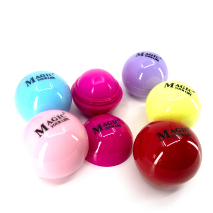 MAGIC BALL LIP BALM LB108-4 (24PC)