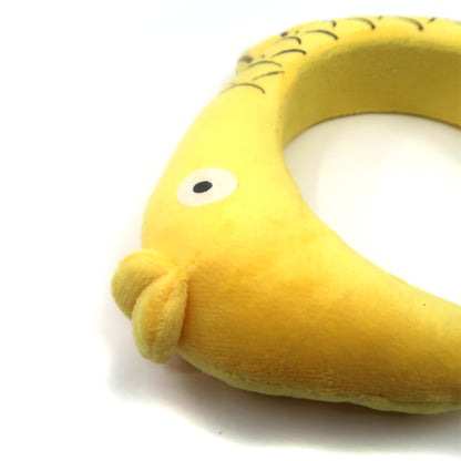 FUNNY YELLOW FISH CARTOON HEADBAND HB3228-59 (12PC)