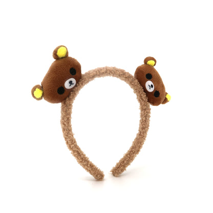 CUTE BEAR CARTOON TERRY TOWEL HEADBAND HB3228-34 (12PC)