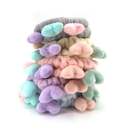 CUTE SMALL HEART SPA HEADWRAP HB3314-50 (12PC)