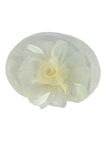 KENTUCKY DERBY & TEA PARTY FLOWER FEATHER HAT FF805 (6PC)