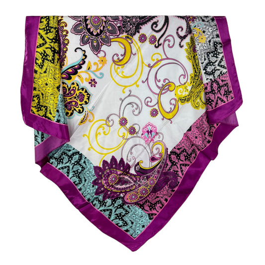 SATIN PAISLEY SCARVES ST4626-6 (12PC)