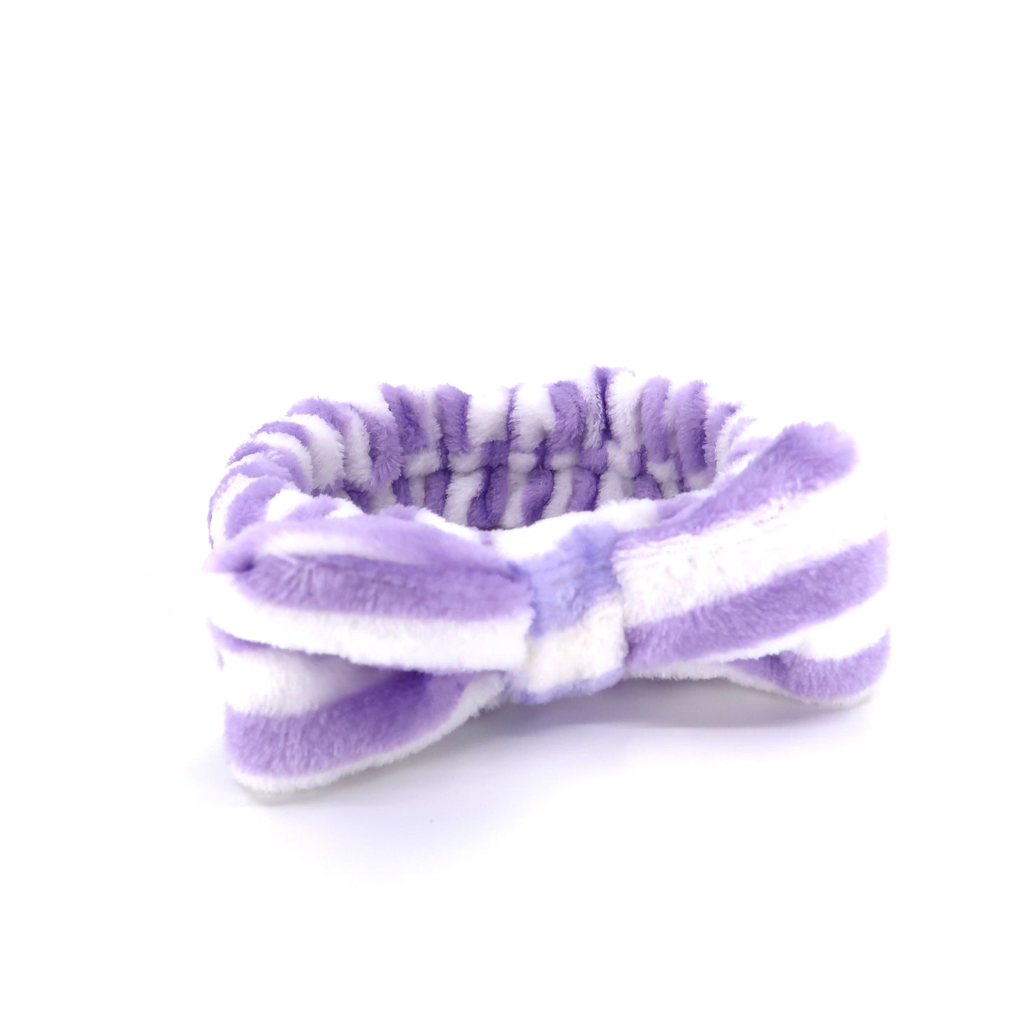 CUTE STRIPE PATTERN RIBBON SPA HEADWRAP HW0315-20 (12PC)